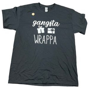 Custom Christmas Black Tshirt‎ Size Large